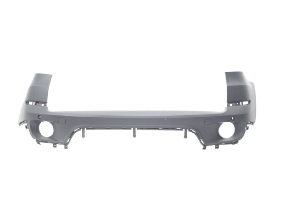 Acceder a la pieza Parachoques trasero imprimado, agujeros sensores