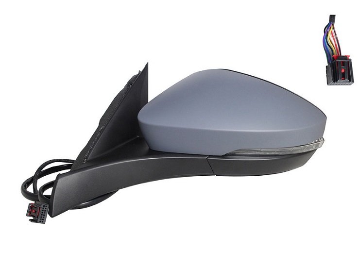 Retrovisor izquierdo eléctrico, térmico, imprimado + intermitente VOLKSWAGEN T-ROC  pour VOLKSWAGEN T-ROC Retrovisor izquierdo eléctrico, térmico, imprimado + intermitente VOLKSWAGEN T-ROC  pour VOLKSWAGEN T-ROC