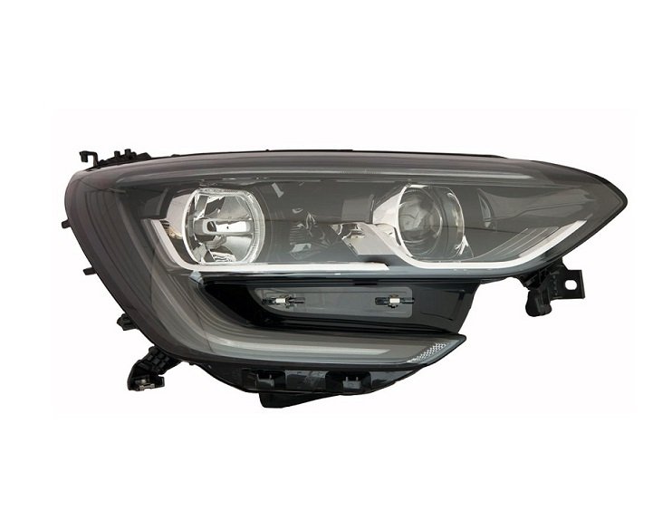 Acceder a la pieza Faro derecho H7+H7+LED Negro