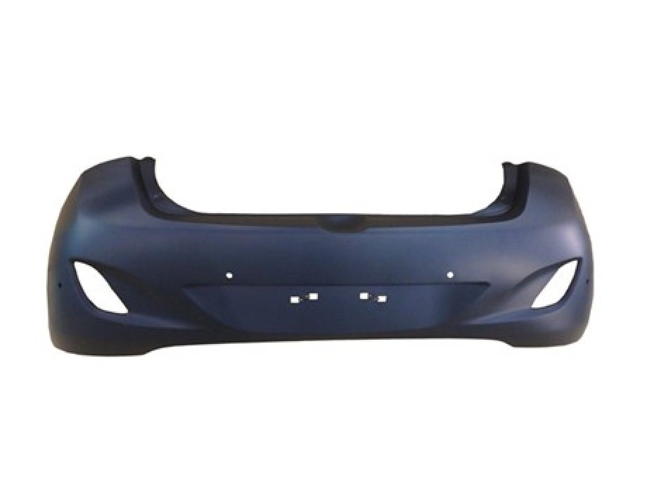 Acceder a la pieza Parachoques trasero negro + 4 sensores