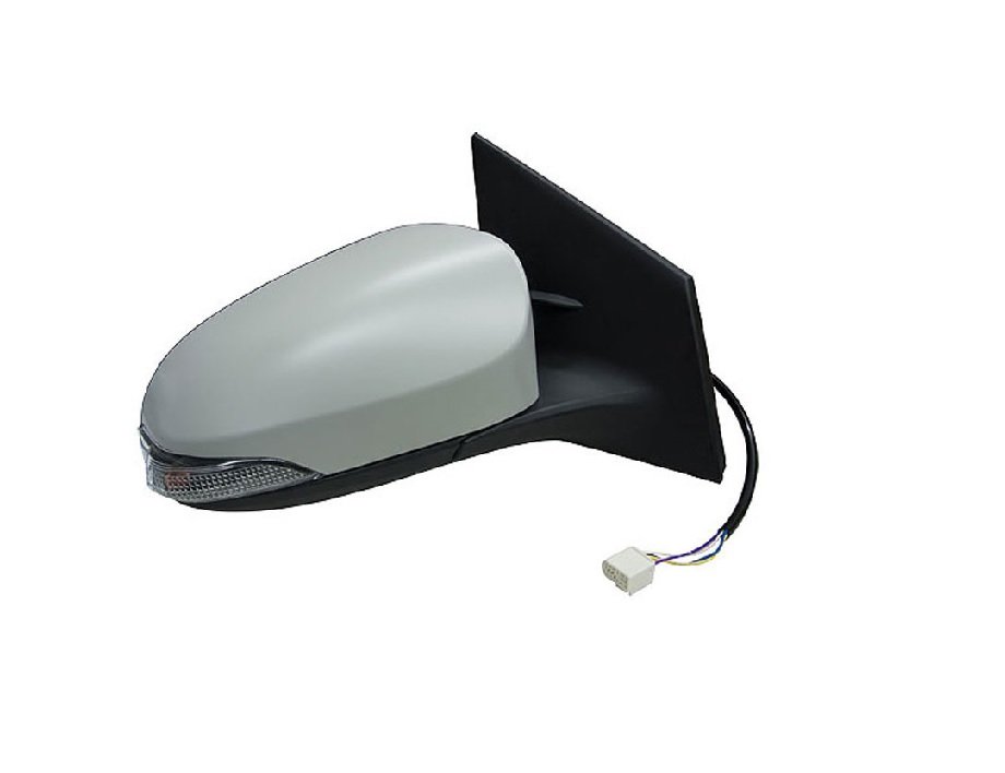 Retrovisor derecho eléctrico, térmico, abatible, imprimado TOYOTA AURIS Completo, con carcasa para pintar del color del vehículo, cristal convexo y intermitente. Ajuste interior eléctrico, térmico, abatible eléctricamente. Conector 9 pins. Retrovisores  pour TOYOTA AURIS Retrovisor derecho eléctrico, térmico, abatible, imprimado TOYOTA AURIS Completo, con carcasa para pintar del color del vehículo, cristal convexo y intermitente. Ajuste interior eléctrico, térmico, abatible eléctricamente. Conector 9 pins. Retrovisores  pour TOYOTA AURIS