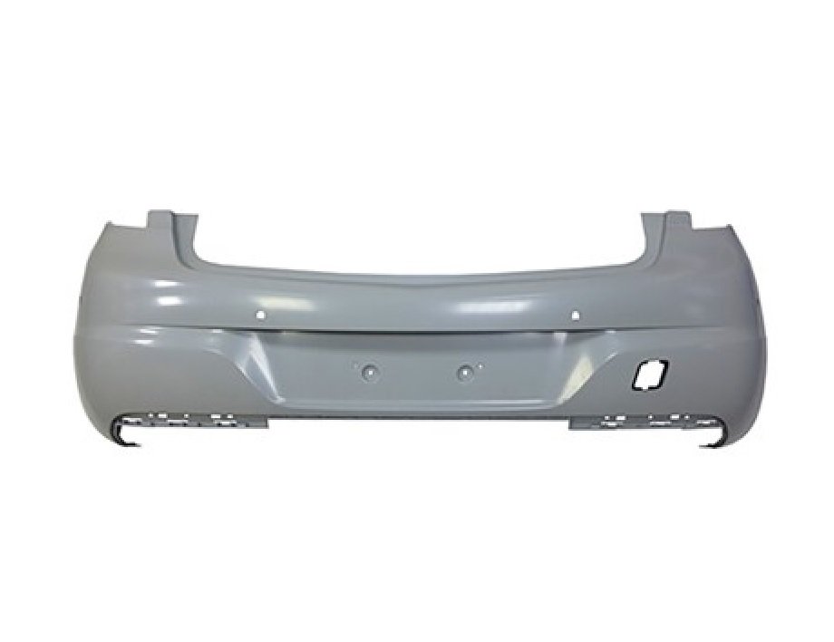 Acceder a la pieza Parachoques trasero imprimado + 6 sensores