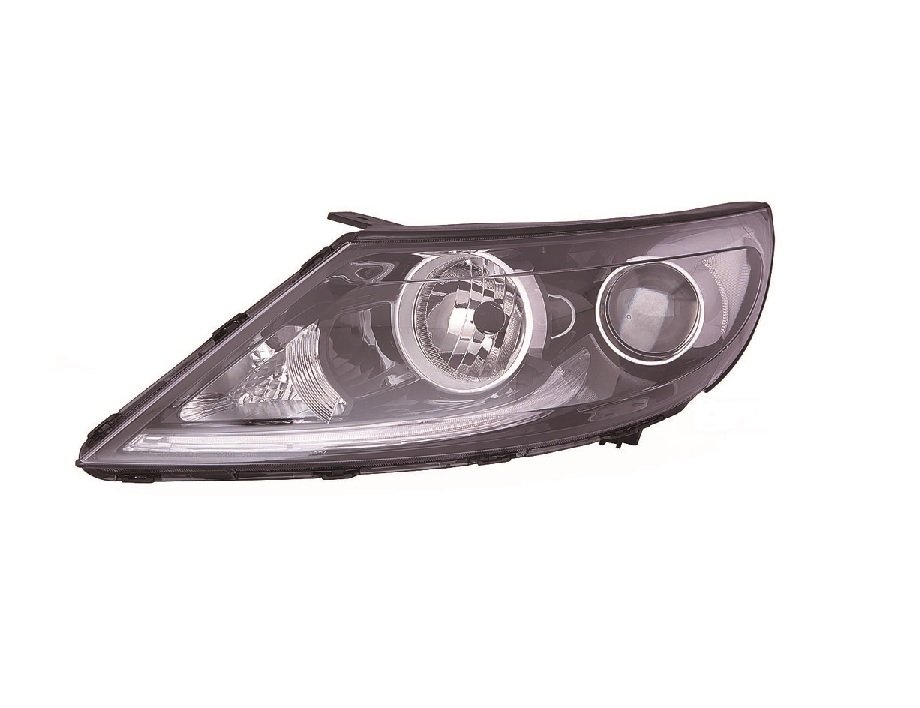 Acceder a la pieza Faro izquierdo electrico negro 2013-> LED