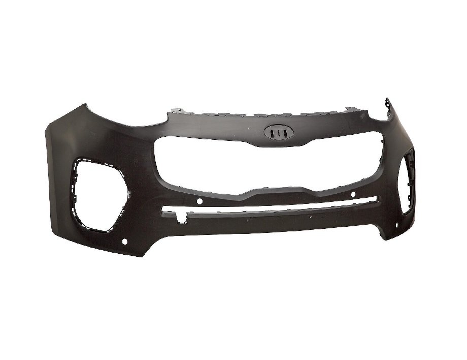 Acceder a la pieza Parachoques delantero negro + sensores