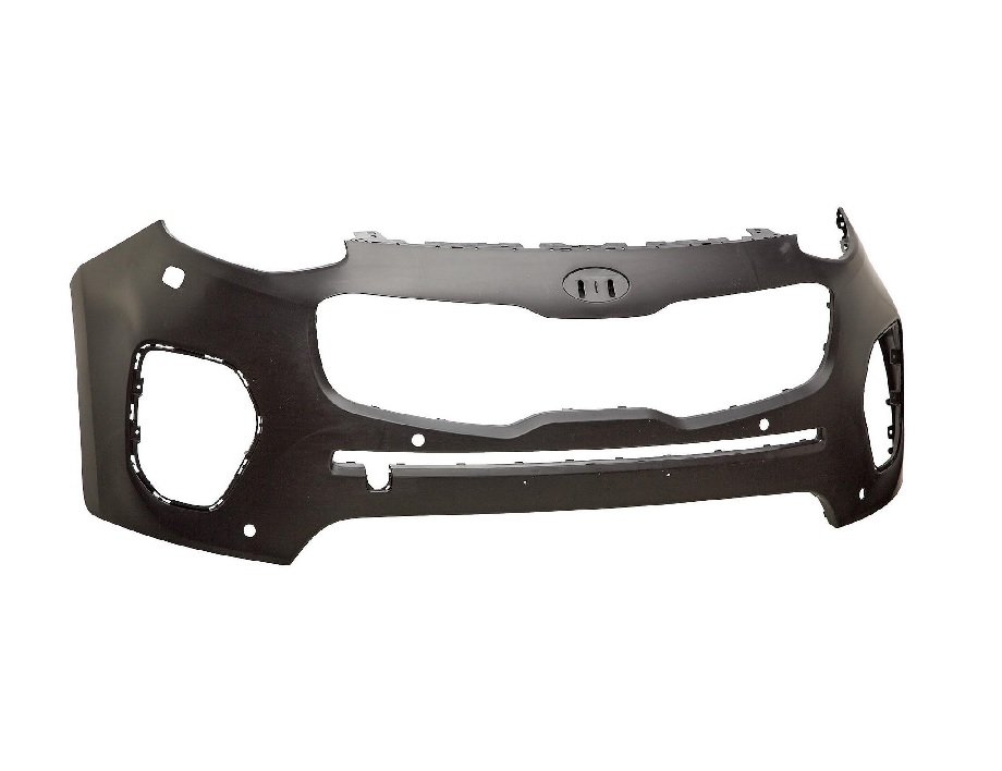 Acceder a la pieza Parachoques delantero negro + sensores (23mm) + lavafaros