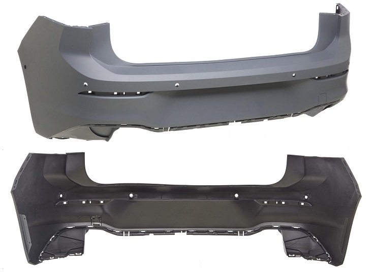 Acceder a la pieza Parachoques trasero imprimado 6 sensores