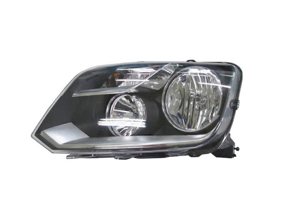 Acceder a la pieza Faro izquierdo manual negro 2013->