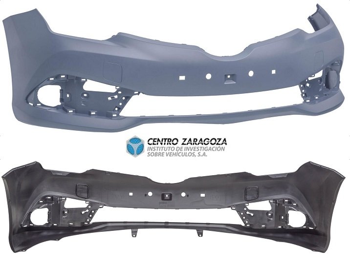 Acceder a la pieza Parachoques delantero imprimado