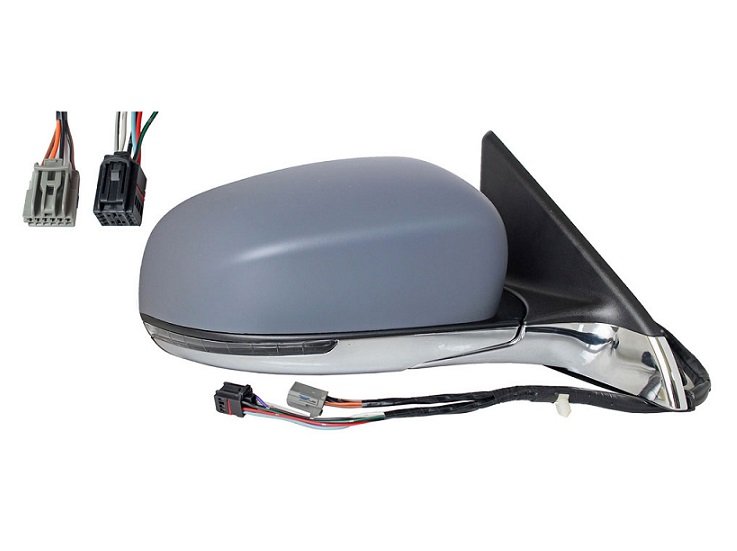 Retrovisor derecho eléctrico, térmico imprimado + cromado + intermitente + cortesía gran ángulo JEEP COMPASS  pour JEEP COMPASS Retrovisor derecho eléctrico, térmico imprimado + cromado + intermitente + cortesía gran ángulo JEEP COMPASS  pour JEEP COMPASS