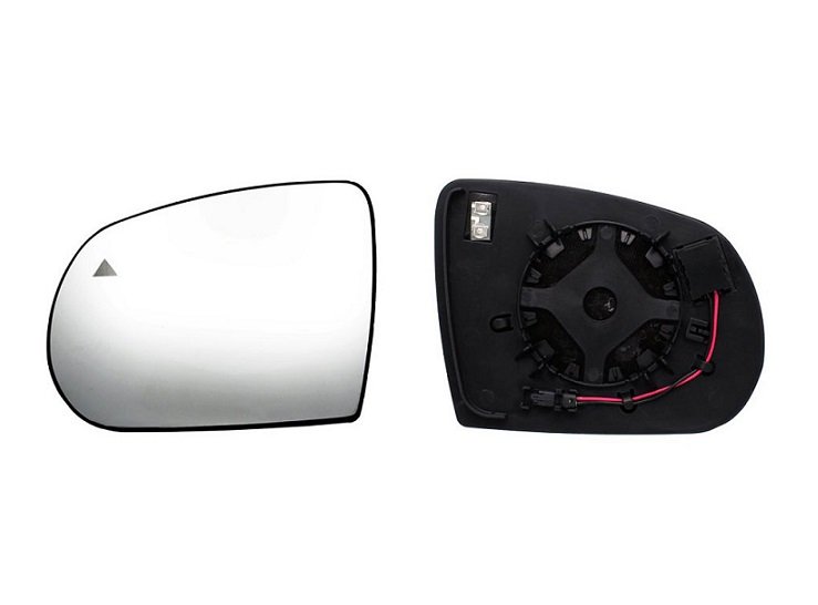 Cristal + soporte retrovisor izquierdo térmico BSD JEEP COMPASS Convexo, térmico con detector de ángulo muerto y conector 4 pins. Completo con soporte. Encaje a presión (montaje idéntico al original).  pour JEEP COMPASS Cristal + soporte retrovisor izquierdo térmico BSD JEEP COMPASS Convexo, térmico con detector de ángulo muerto y conector 4 pins. Completo con soporte. Encaje a presión (montaje idéntico al original).  pour JEEP COMPASS