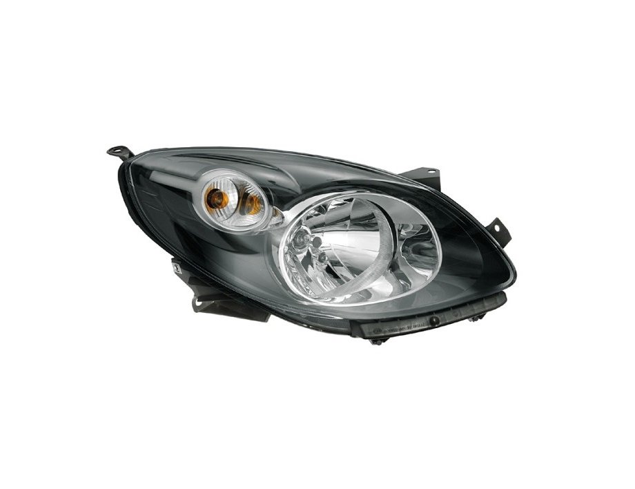 Acceder a la pieza Faro derecho H4 [Negro] [HELLA]