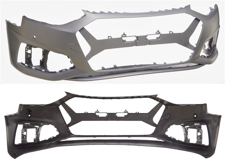 Acceder a la pieza Parachoques delantero imprimado + 2 sensores