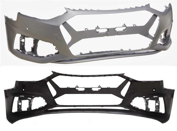 Acceder a la pieza Parachoques delantero imprimado + 4 sensores