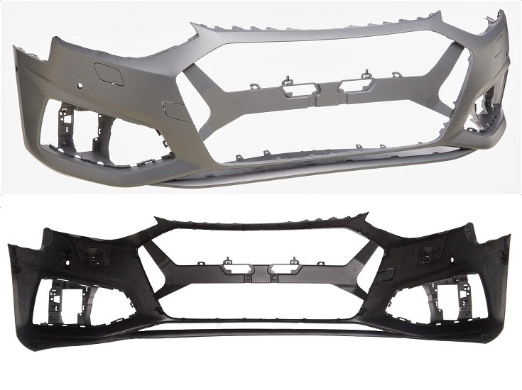 Acceder a la pieza Parachoques delantero imprimado lavafaros + 4 sensores