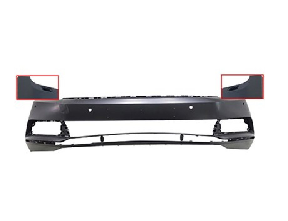 Acceder a la pieza Parachoques delantero imprimado + lavafaros + sensores [Trendline/Comfortline]