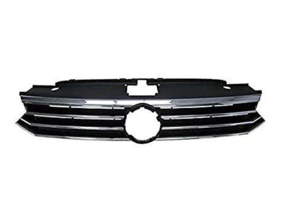 Acceder a la pieza Rejilla frente abierta negra brillante [Cromada]