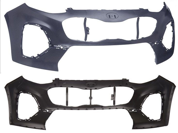 Acceder a la pieza Parachoques delantero imprimado