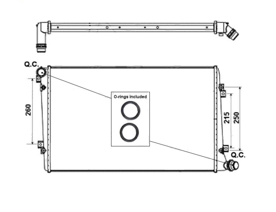 Acceder a la pieza Radiador 1.9L Tdi - 2.0L Tdi