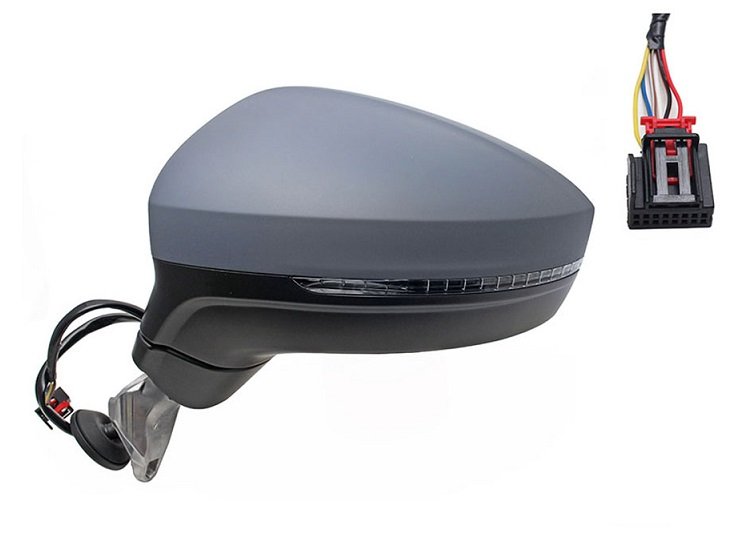 Acceder a la pieza Retrovisor izquierdo eléctrico, térmico, imprimado + intermitente [gran ángulo]