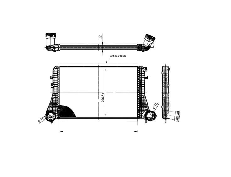 Acceder a la pieza Refrigerador de aire turbo Acceder a la pieza Refrigerador de aire turbo