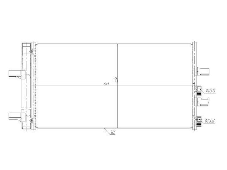 Condensador de climatización 1.5L MINI MINI COUNTRYMAN  pour MINI MINI COUNTRYMAN Condensador de climatización 1.5L MINI MINI COUNTRYMAN  pour MINI MINI COUNTRYMAN