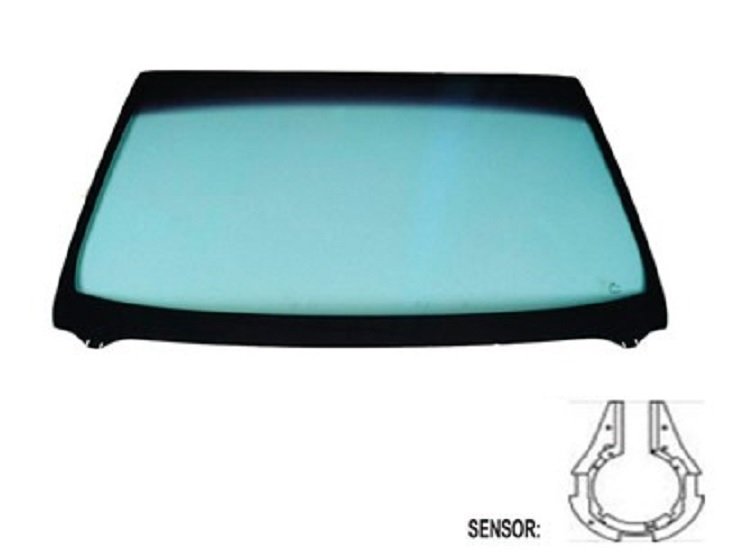 Acceder a la pieza Parabrisas tintado verde acustico sensor