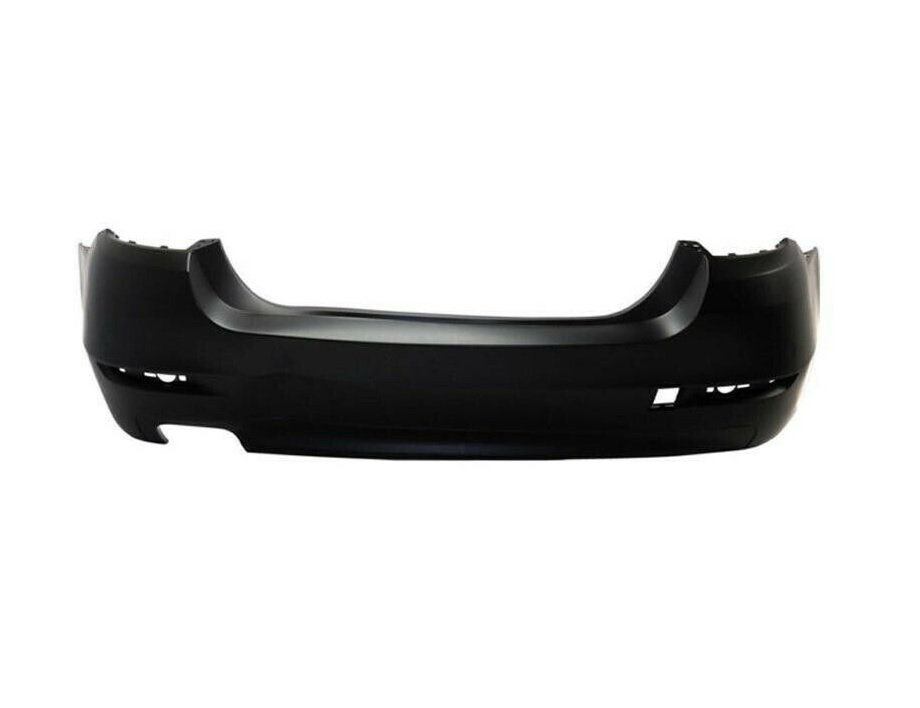 Acceder a la pieza Parachoques trasero imprimado escape doble izquierdo