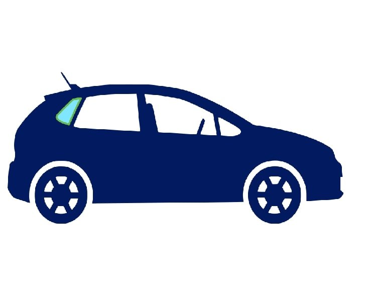 Acceder a la pieza Ventanilla lateral fija trasera lateral derecha tintado verde 3ptas.