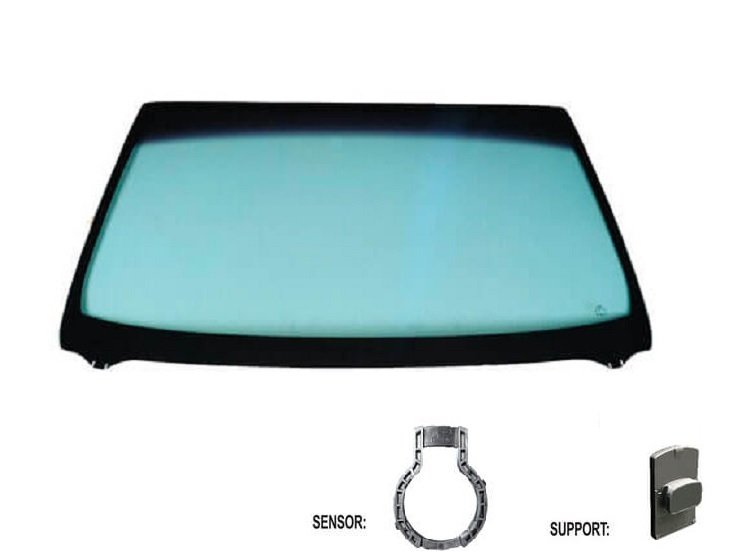 Acceder a la pieza Parabrisas tintado verde acústico + sensor