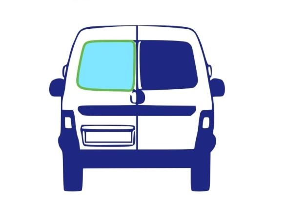 Acceder a la pieza Luneta trasera izquierda tintado verde Acceder a la pieza Luneta trasera izquierda tintado verde