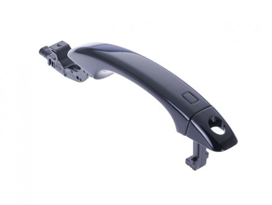 Acceder a la pieza Manilla delantera/trasera reversible imprimada negra con boton y sensor 