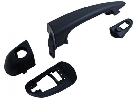 Acceder a la pieza Manilla delantera izquierda negra con embellecedor