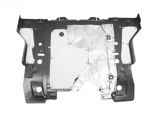 Acceder a la pieza Tapa bajo motor con aislante