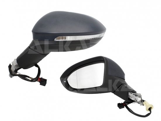 Retrovisor izquierdo eléctrico, térmico, imprimado + intermitente + cortesía + memoria gran ángulo VOLKSWAGEN GOLF  pour VOLKSWAGEN GOLF Retrovisor izquierdo eléctrico, térmico, imprimado + intermitente + cortesía + memoria gran ángulo VOLKSWAGEN GOLF  pour VOLKSWAGEN GOLF