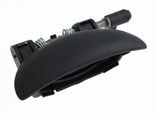 Acceder a la pieza Manilla trasera izquierda negra texturizada