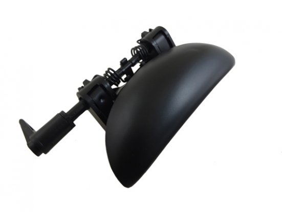 Acceder a la pieza Manilla trasera izquierda negra lisa