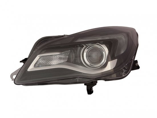 Faro izquierdo HIR2 Negro OPEL INSIGNIA Montaje tipo Hella. Para lámpara HIR2. Ajuste interior eléctrico, suministrado con motor. Fondo negro.  pour OPEL INSIGNIA  Faro izquierdo HIR2 Negro OPEL INSIGNIA Montaje tipo Hella. Para lámpara HIR2. Ajuste interior eléctrico, suministrado con motor. Fondo negro.  pour OPEL INSIGNIA