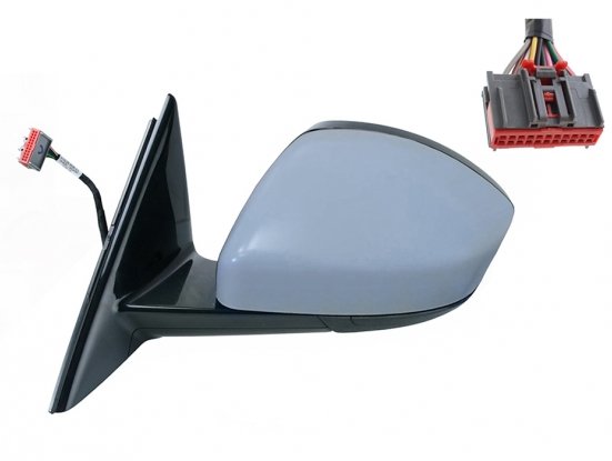 Retrovisor izquierdo eléctrico, imprimado, térmico, convexo, abatible + intermitente + sonda + cortesía + memoria (14 pins) LAND ROVER EVOQUE  pour LAND ROVER EVOQUE Retrovisor izquierdo eléctrico, imprimado, térmico, convexo, abatible + intermitente + sonda + cortesía + memoria (14 pins) LAND ROVER EVOQUE  pour LAND ROVER EVOQUE
