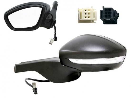 Retrovisor izquierda eléctrico, térmico, abatible + piloto + side 18-> CITROEN C3  pour CITROEN C3 Retrovisor izquierda eléctrico, térmico, abatible + piloto + side 18-> CITROEN C3  pour CITROEN C3