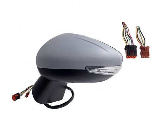 Retrovisor izquierdo eléctrico, térmico, abatible imprimado + piloto + cortesía CITROEN C3 AIRCROSS  pour CITROEN C3 AIRCROSS Retrovisor izquierdo eléctrico, térmico, abatible imprimado + piloto + cortesía CITROEN C3 AIRCROSS  pour CITROEN C3 AIRCROSS