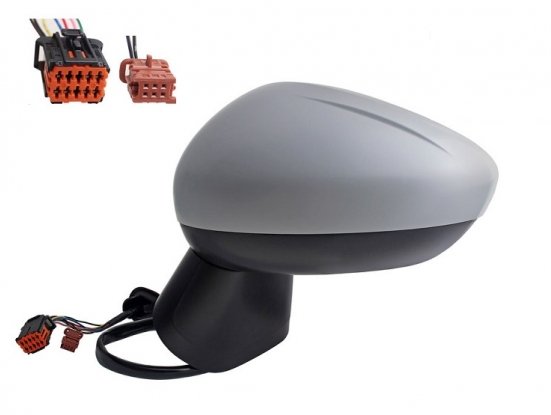 Retrovisor izquierdo eléctrico, térmico, abatible imprimado + side OPEL CROSSLAND  pour OPEL CROSSLAND Retrovisor izquierdo eléctrico, térmico, abatible imprimado + side OPEL CROSSLAND  pour OPEL CROSSLAND