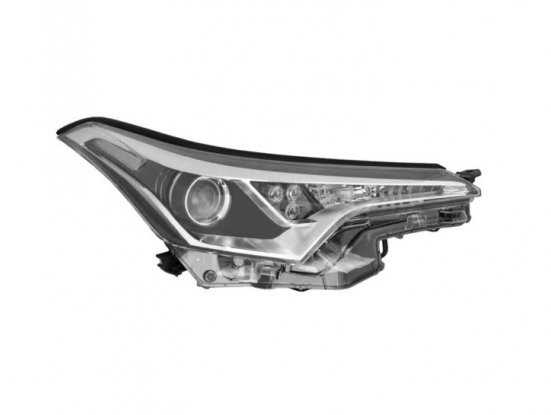 Acceder a la pieza Faro derecho HIR2+LED