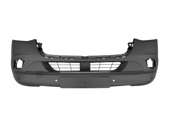 Acceder a la pieza Parachoques delantero negro + antinieblas + 4 sensores