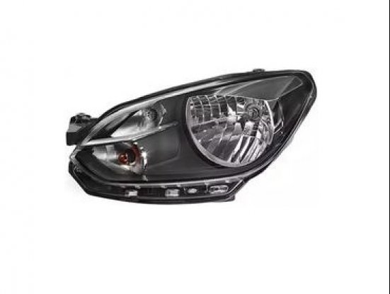 Acceder a la pieza Faro izquierdo H4 negro - borde negro