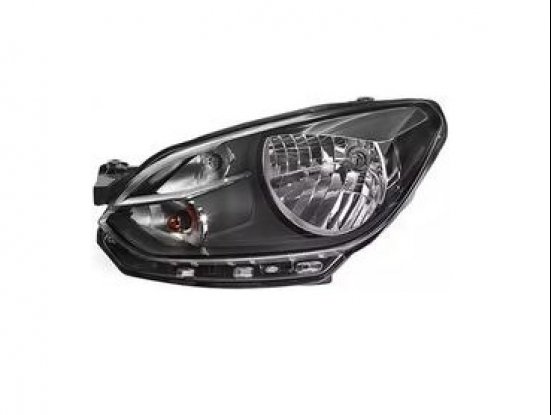 Acceder a la pieza Faro izquierdo H4 negro - borde negro (sin motor)