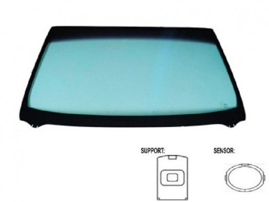 Acceder a la pieza Parabrisas tintado verde control solar acústico + sensor