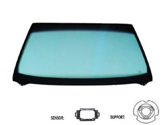 Acceder a la pieza Parabrisas tintado verde acústico + sensor 