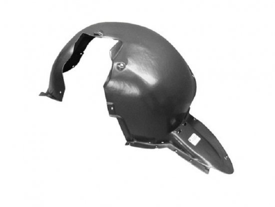 Acceder a la pieza Guardabarros delantero izquierda Excepto 1.8L gasolina