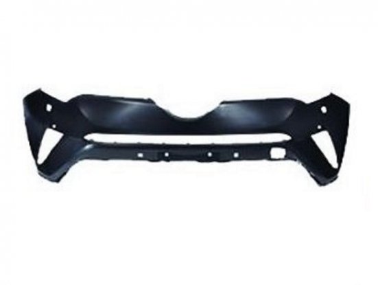 Parachoques delantero superior negro lavafaros + 4 sensores TOYOTA C-HR Negro lisa sin imprimación con agujeros para lavafaros y 4 agujeros para sensores de aparcamiento.  pour TOYOTA C-HR Parachoques delantero superior negro lavafaros + 4 sensores TOYOTA C-HR Negro lisa sin imprimación con agujeros para lavafaros y 4 agujeros para sensores de aparcamiento.  pour TOYOTA C-HR