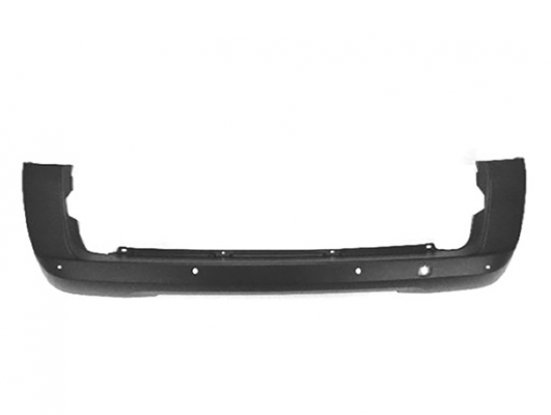 Parachoques trasero negro + agujeros sensores 2 puertas traseras - Cargo natural power CITROEN NEMO  pour CITROEN NEMO Parachoques trasero negro + agujeros sensores 2 puertas traseras - Cargo natural power CITROEN NEMO  pour CITROEN NEMO
